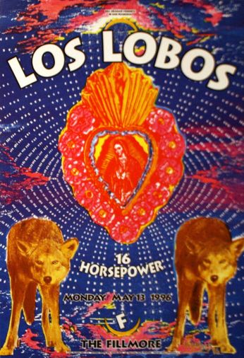 Los Lobos - The Fillmore - May 13, 1996 (Poster)