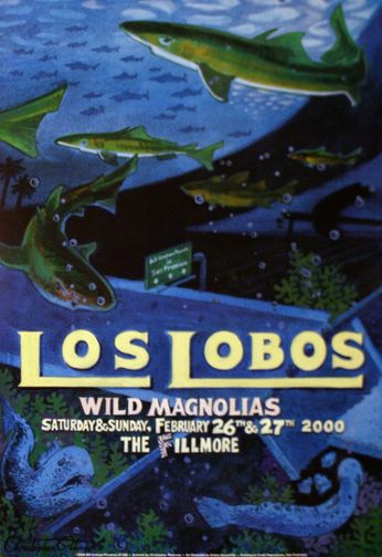 Los Lobos - The Fillmore - February 26 & 27, 2000 (Poster)