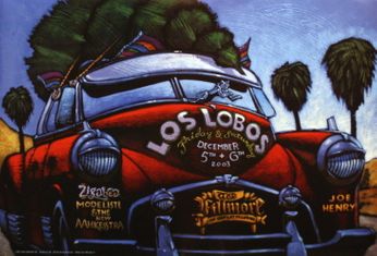 Los Lobos - The Fillmore - December 5 & 6, 2003 (Poster)