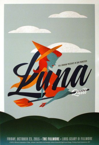 Luna - The Fillmore - October 23, 2015 (Poster)