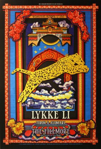 Lykke Li - The Fillmore - October 17, 2018 (Poster)