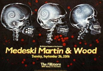 Medeski Martin & Wood - The Fillmore - September 26, 2006 (Poster)