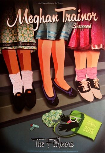 Meghan Trainor - The Fillmore - February 16, 2015 (Poster)