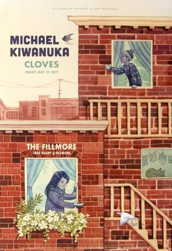 Michael Kiwanuka - The Fillmore - May 19, 2017 (Poster)