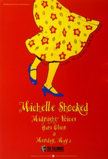 Michelle Shocked - The Fillmore - May 2, 1994 (Poster)