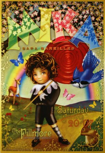 MIKA - The Fillmore - June 9, 2007 (Poster)