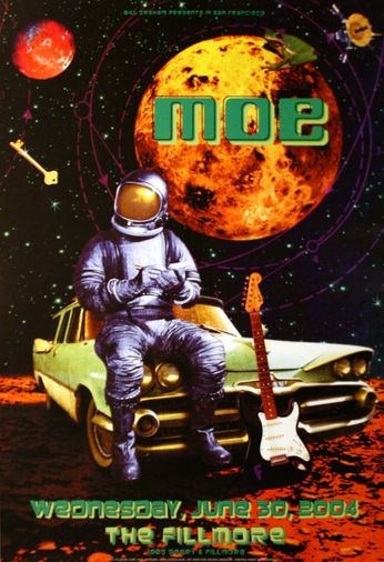 Moe. - The Fillmore - June 30, 2004 (Poster)