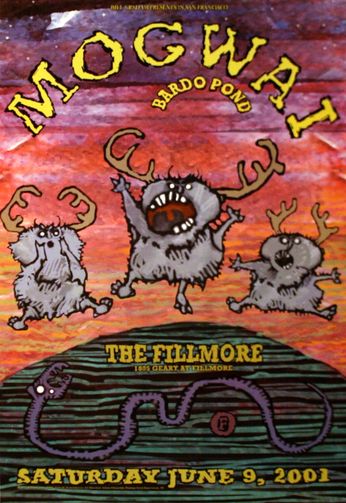 Mogwai - The Fillmore - June 9, 2001 (Poster)