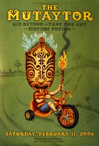 Mutaytor - The Fillmore - February 11, 2006 (Poster)