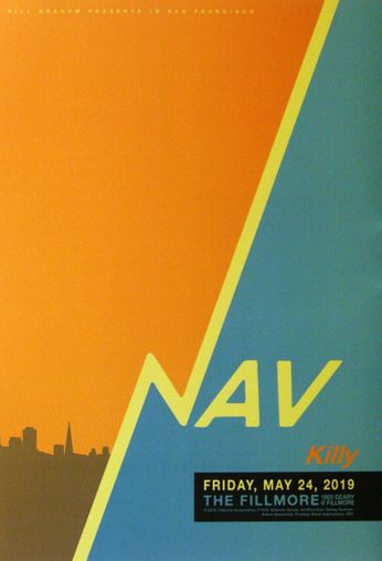 NAV - The Fillmore - May 24, 2019 (Poster)