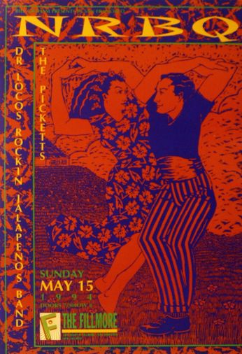 NRBQ - The Fillmore - May 15, 1994 (Poster)