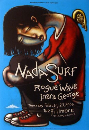 Nada Surf - The Fillmore - February 23, 2006 (Poster)