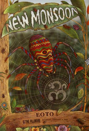 New Monsoon - The Fillmore - February 9, 2008 (Poster)