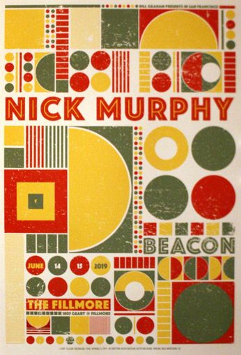 Nick Murphy - The Fillmore - June 14 & 15, 2019 (Poster)