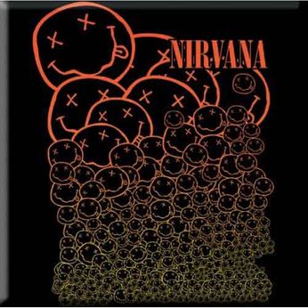Nirvana - Pile of Smileys (Magnet)