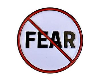 No Fear (Enamel Pin)