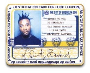 Ol' Dirty Bastard - ID Card (Enamel Pin)