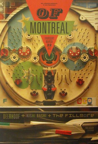 Of Montreal - The Fillmore - March 22, 2012 (Poster)