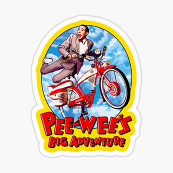 Pee-Wee's Big Adventure (Sticker)