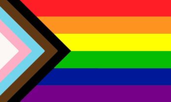 Progress Pride Flag (Sticker)