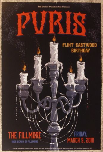 PVRIS - The Fillmore - March 9, 2018 (Poster)