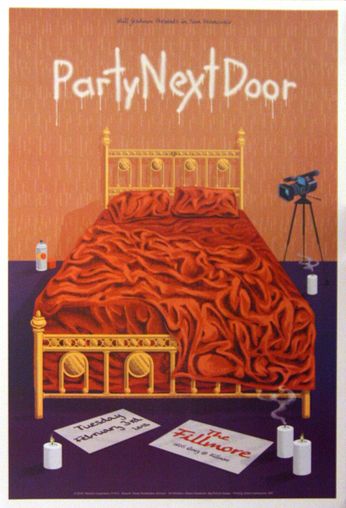 Party Next Door - The Fillmore - February 3, 2015 (Poster)
