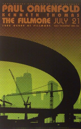 Paul Oakenfold - The Fillmore - July 21, 2006 (Poster)