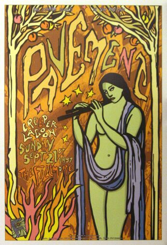 Pavement - The Fillmore - September 21, 1997 (Poster)