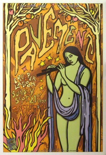 Pavement - The Fillmore - September 21, 1997 (Poster)