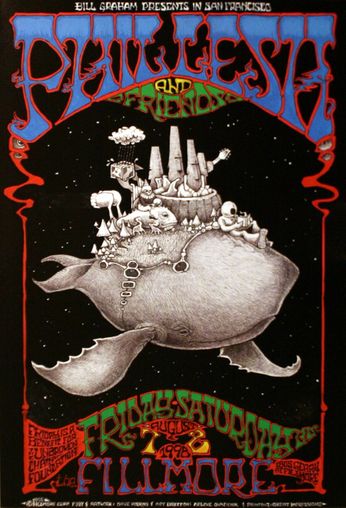 Phil Lesh And Friends - The Fillmore - August 7 & 8, 1998 (Poster)