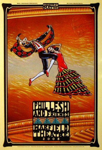 Phil Lesh And Friends - Warfield Theatre SF - May 14, 2008 (Poster)