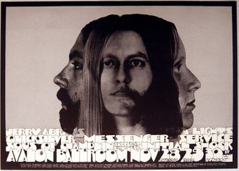 Quicksilver Messenger Service / Sons Of Champlin - Avalon Ballroom SF - November 28-30, 1968 (Poster)