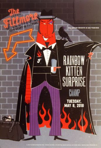 Rainbow Kitten Surprise - The Fillmore - May 8, 2018 (Poster)