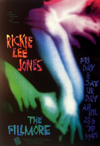 Rickie Lee Jones - The Fillmore - April 28 & 29, 1995 (Poster)