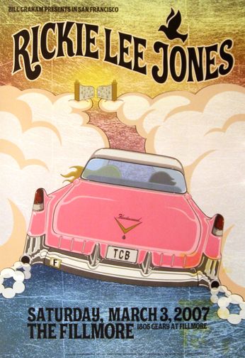 Rickie Lee Jones - The Fillmore - March 3, 2007 (Poster)