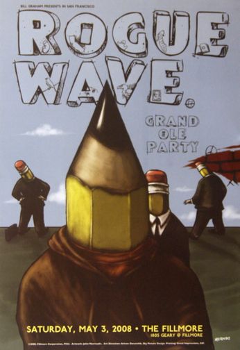 Rogue Wave - The Fillmore - May 3, 2008 (Poster)