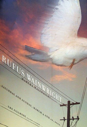 Rufus Wainwright - The Fillmore - March 9 & 10, 2002 (Poster)