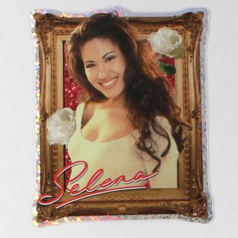 Selena - White Rose (Sticker)