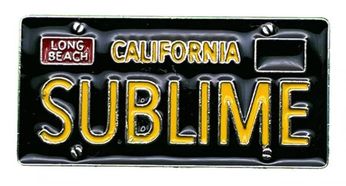 Sublime - California License Plate (Enamel Pin)