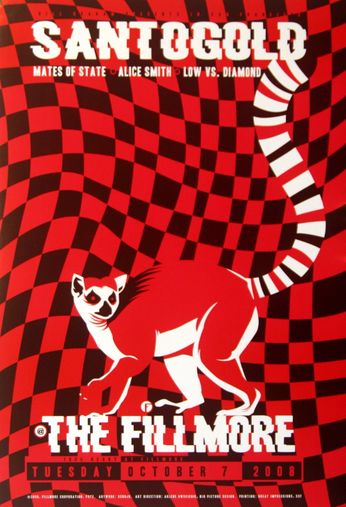Santogold - The Fillmore - October 7, 2008 (Poster)