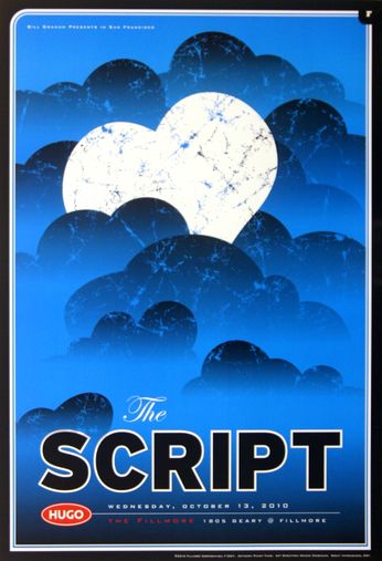 Script - The Fillmore - October 13, 2010 (Poster)
