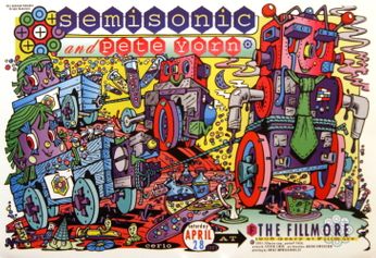 Semisonic / Pete Yorn - The Fillmore - April 28, 2001 (Poster)