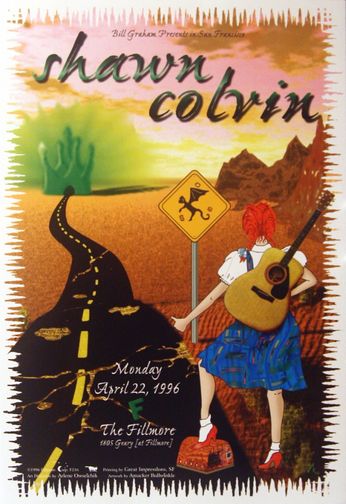 Shawn Colvin - The Fillmore - April 22, 1996 (Poster)