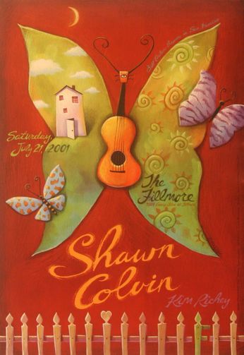 Shawn Colvin - The Fillmore - July 21, 2001 (Poster)