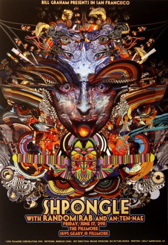 Shpongle - The Fillmore - June 17, 2011 (Poster)