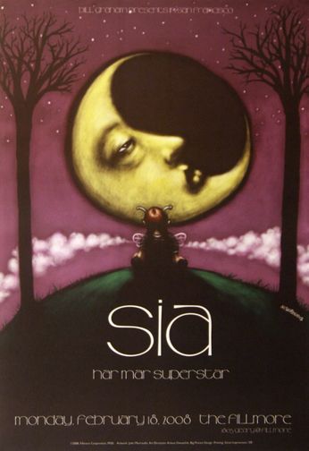 Sia - The Fillmore - February 18, 2008 (Poster)