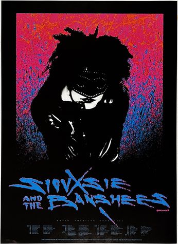 Siouxsie And The Banshees - North American Tour 1986 (Poster)
