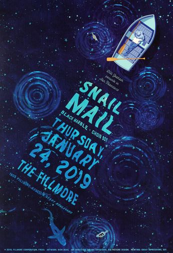 Snail Mail - The Fillmore - January 24, 2019 (Poster)
