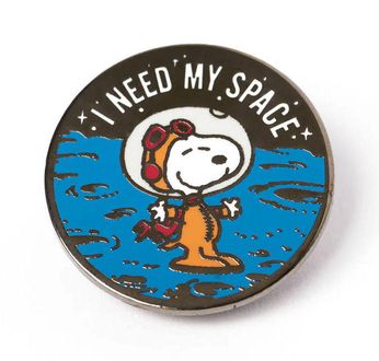 Snoopy Needs His Space (Enamel Pin)