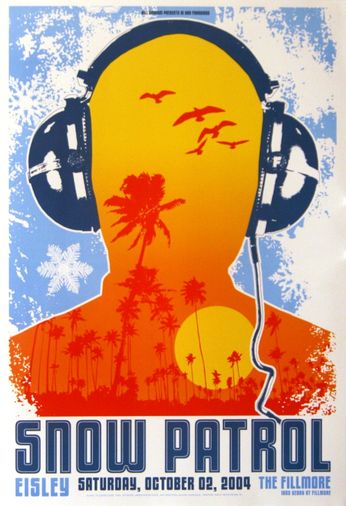 Snow Patrol - The Fillmore - October 2, 2004 (Poster)